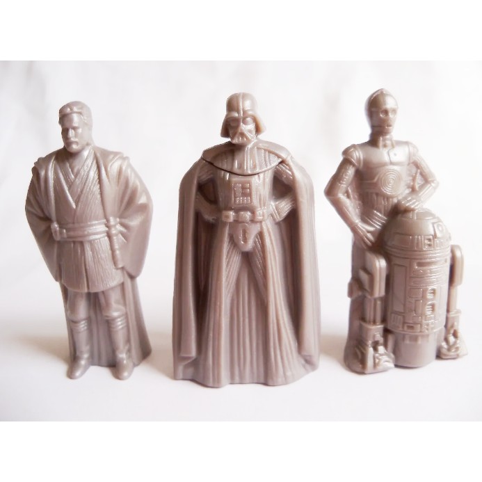 Star Wars Action Masters 4 Pack – Action Figures Con C-3PO, R2-D2, Leia E Obi-Wan Kenobi - 6