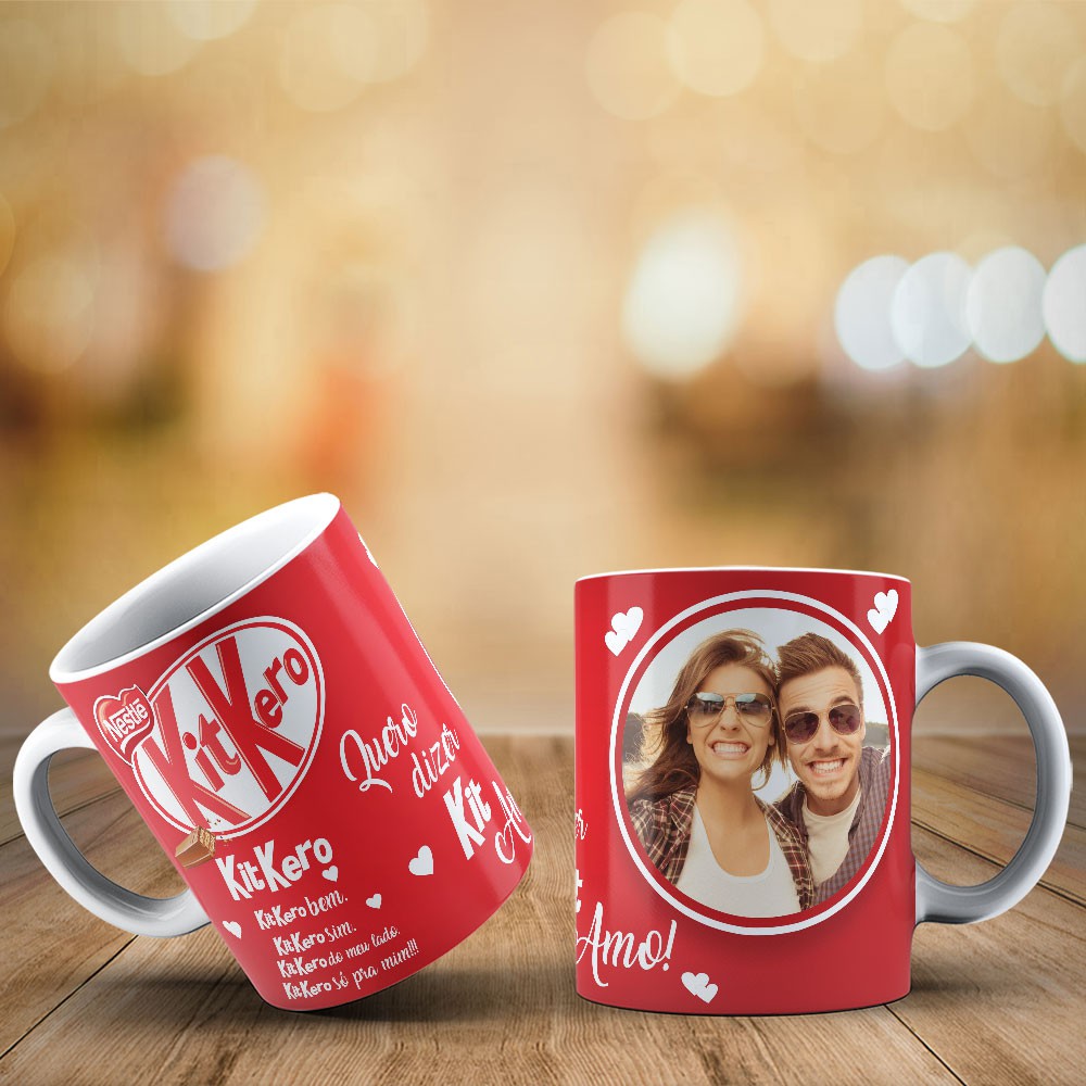 Caneca Personalizada Chocolate Kit Kat - Caneca Personalizada para Todas as  Ocasiões!