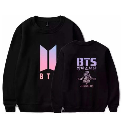 Blusa de best sale frio dos bts