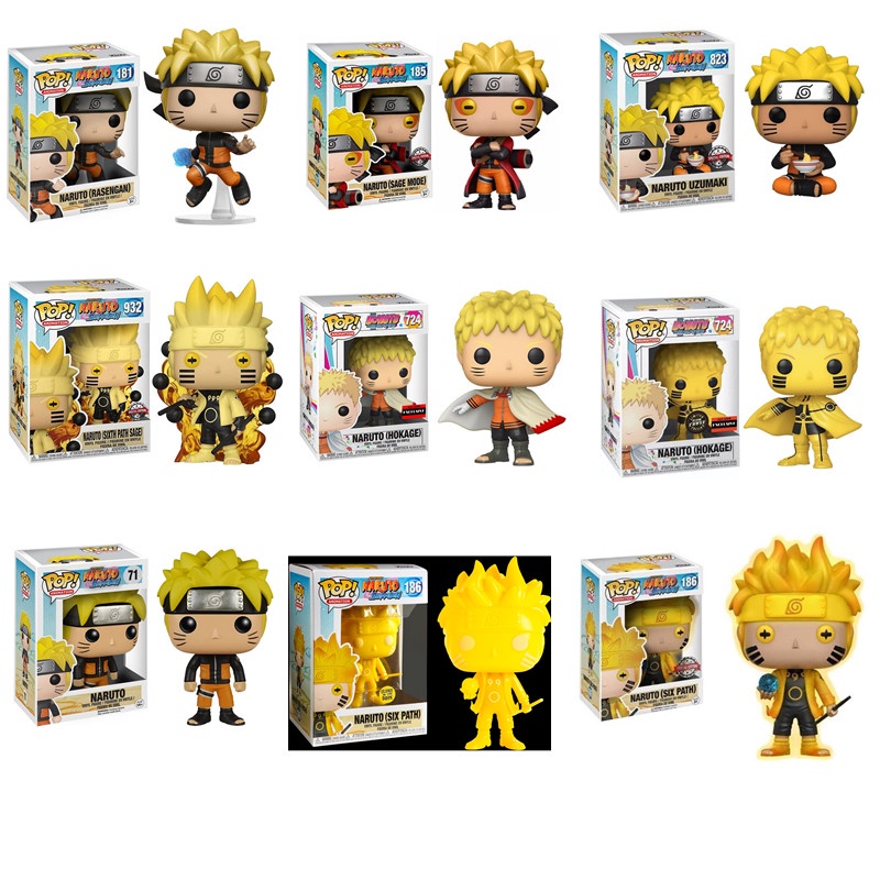 Funko Pop Anime Naruto Shippuden-(Sixth Path Sage) Action Figure Brinquedos