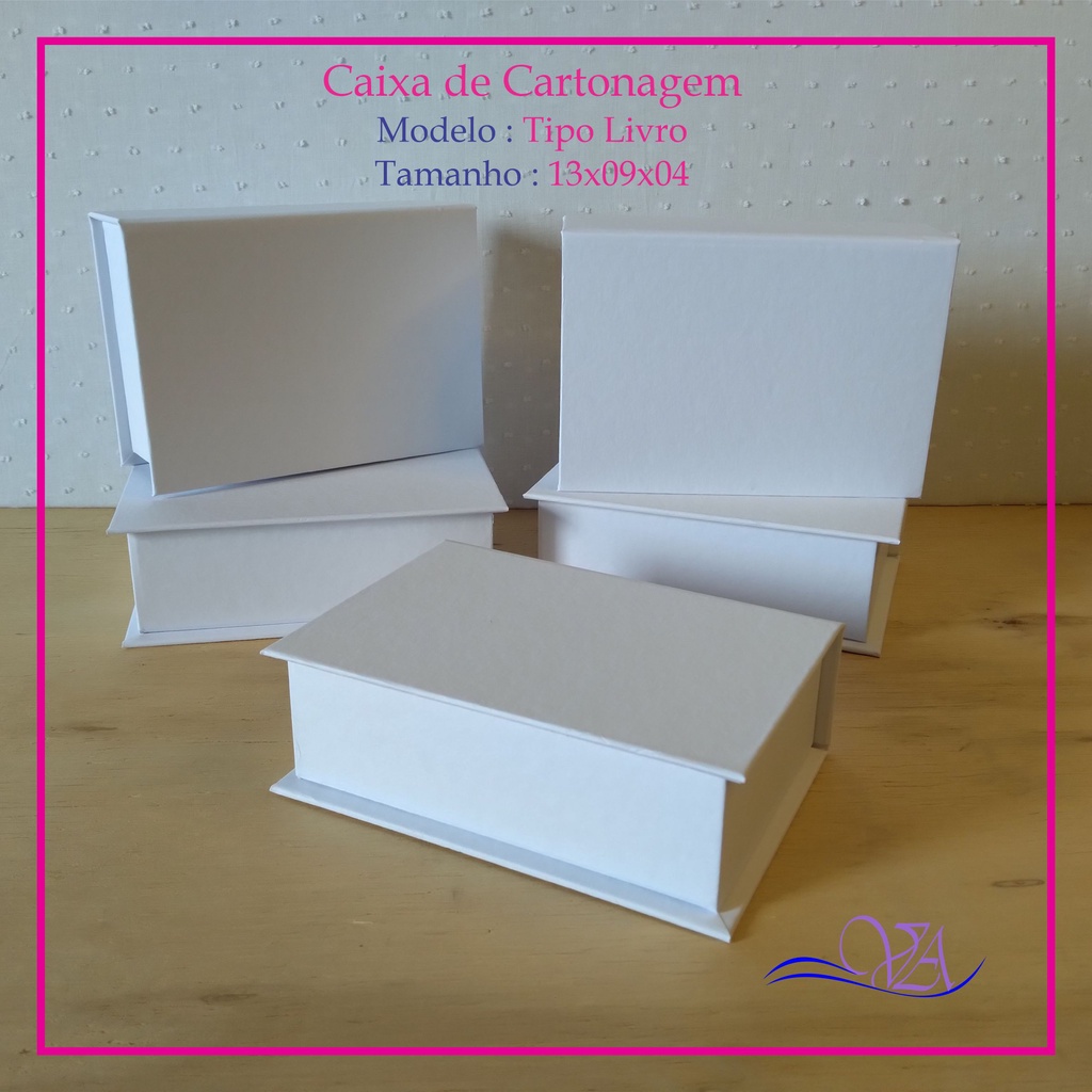 Caixa de cartonagem 13x09x04 Pacote com 4 ou 6 unidades | Shopee Brasil