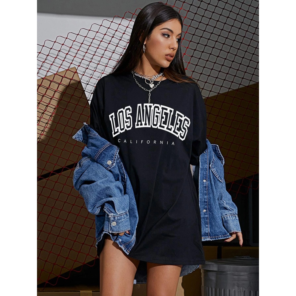 camiseta oversized feminina