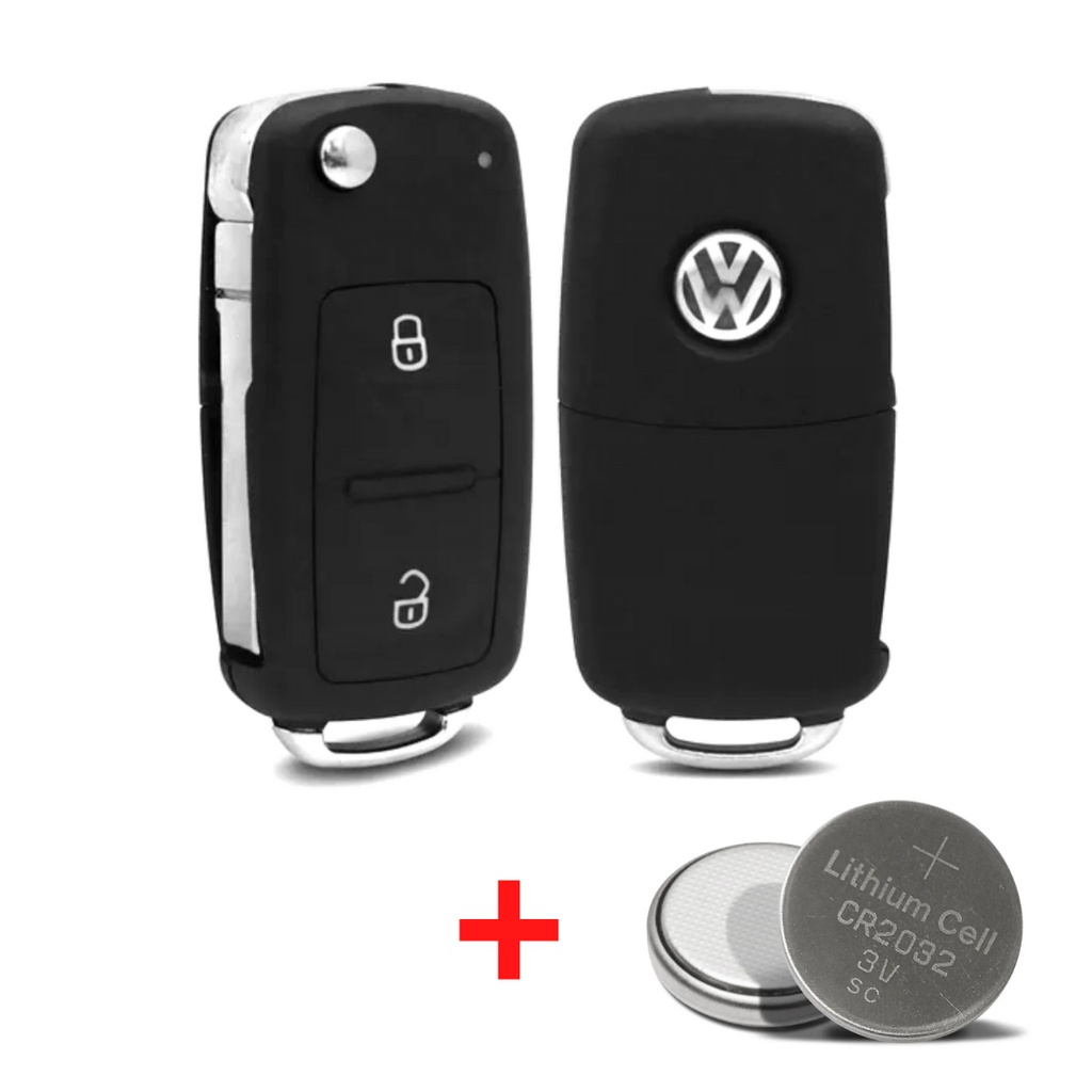 Chave Canivete VW Gol G6 G7 Saveiro Amarok UP Voyage 2 Botões C ...