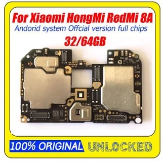 Placa-mãe desbloqueada original, 100%, para xiaomi hongmi redmi 8a
