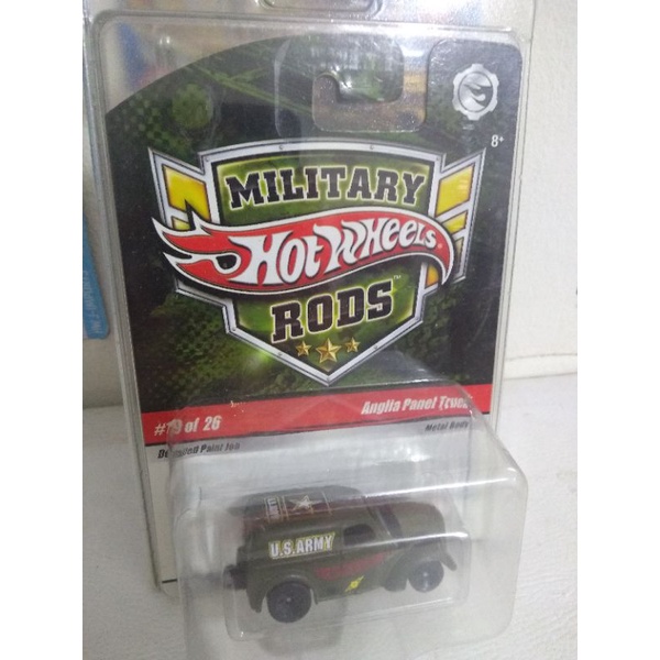hot Wheels military rods anglia panel super treasure hunt sth redline ...
