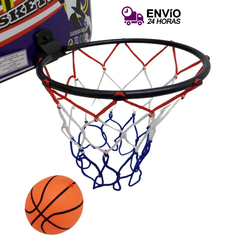 Kit Mini Cesta De Basquete Infantil Com Bola Rede Tabela Brinquedo ...
