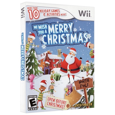 Jogo Nintendo wii We Wish You A Merry Christmas | Shopee Brasil