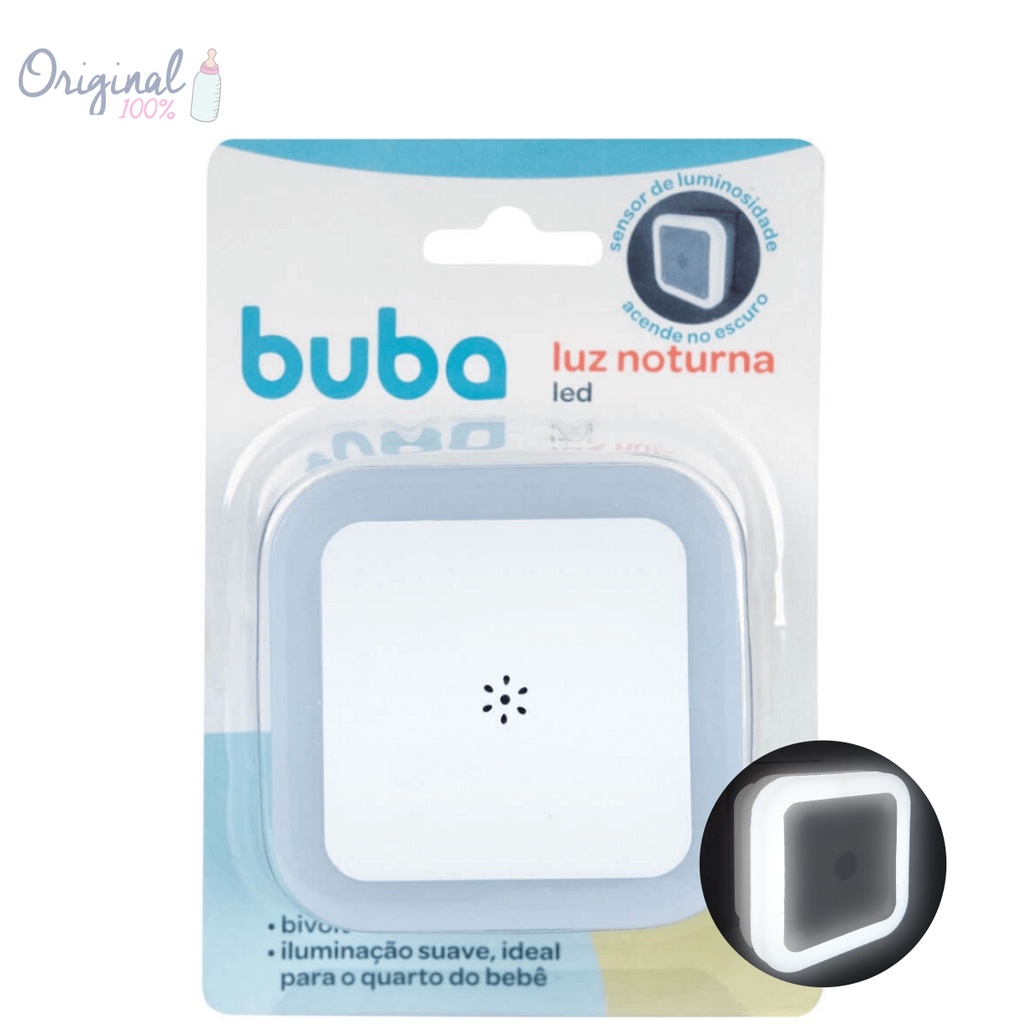 Luminária Led Noturna Sensor De Luminosidade Quarto Bebê Iluminação