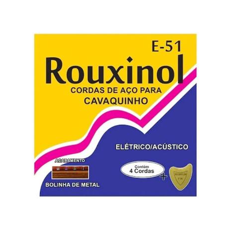 Encordoamento Cavaquinho Elétrico e Acústico E51