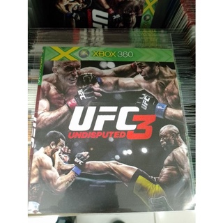 Jogo de Luta Ufc 3 Undisputed Xbox 360 Original Seminovo