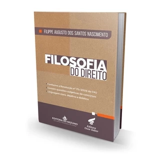 Livro - Filosofia do Direito - 2021 - Livro Presente para Advogado Promotores OAB Concursos Públicos