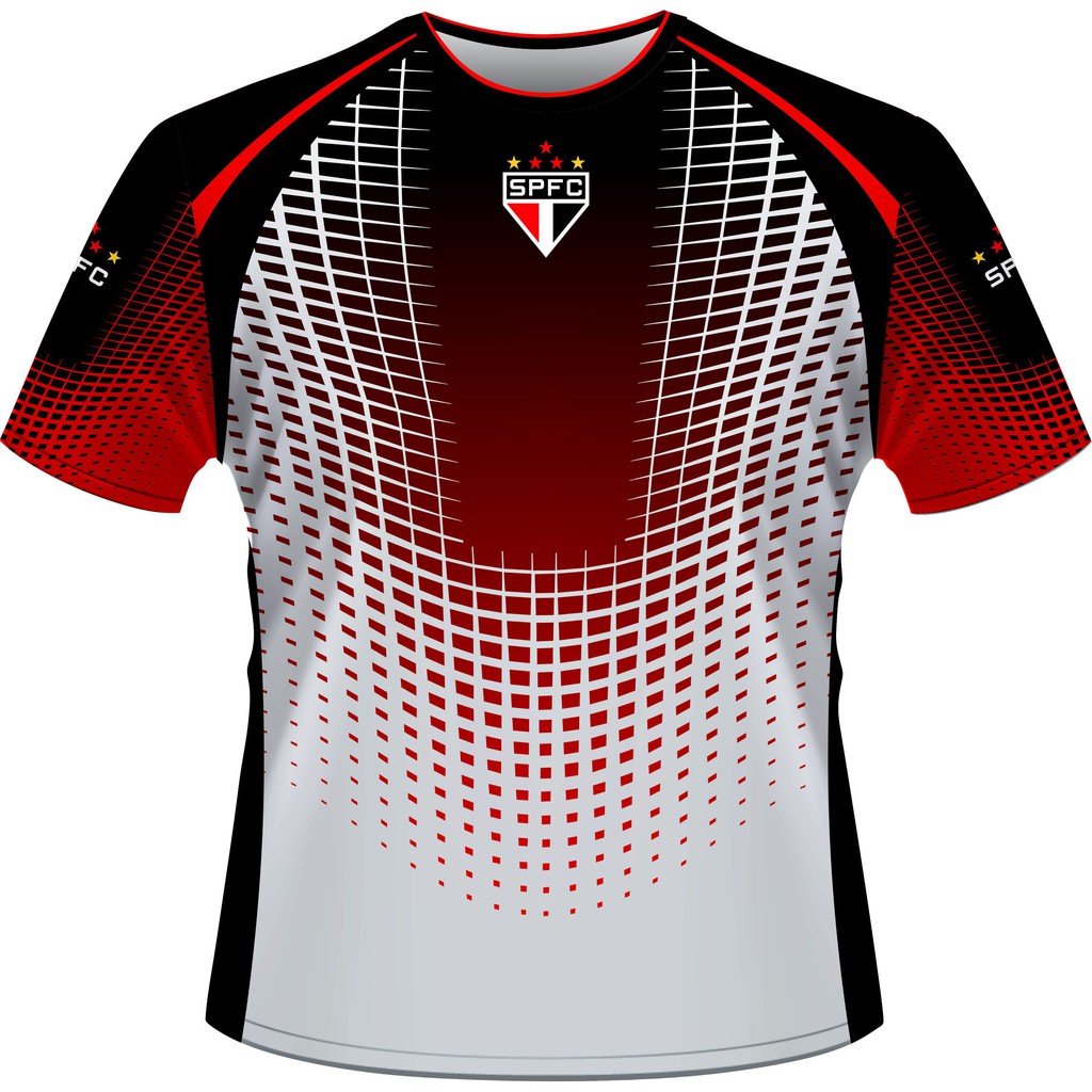 Camisa São Paulo futebol bola jogo times 619-2