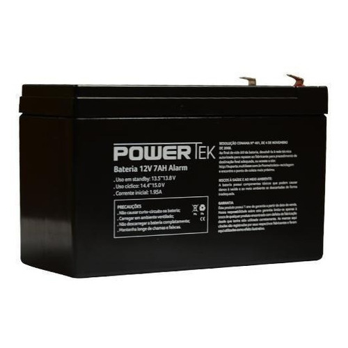 Bateria Selada 12v P/ Alarme - PowerTek | Shopee Brasil