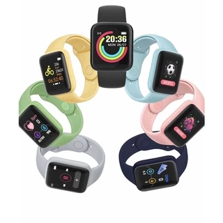 Y68 D20 Relógios Bluetooth Smartwatch Com Monitor De Frequência Cardíaca Fitness Rastreador