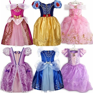 Vestido de princesa sofia para crianças de 3-6 8-10 anos, fantasia de verão  para