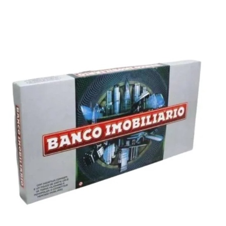 Banco Imobiliário Jogo Tabuleiro Tradicional Novo