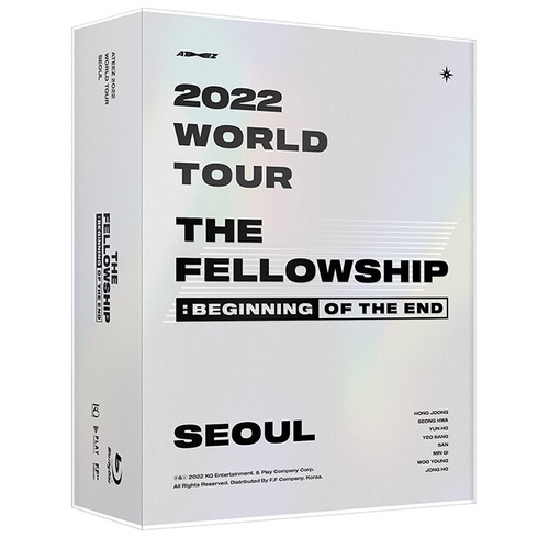ATEEZ 2022 World Tour-the Fellowship : Beginning of End DVD/BLU