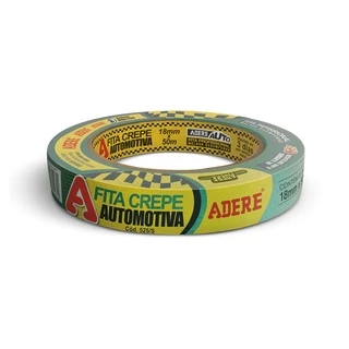 Fita Crepe Automotiva Verde Profissional Adere 18mm x 50m