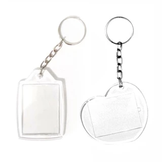 300 Chaveiros Acrílicos 3x4 Para Personalizar (Sem Personalização)