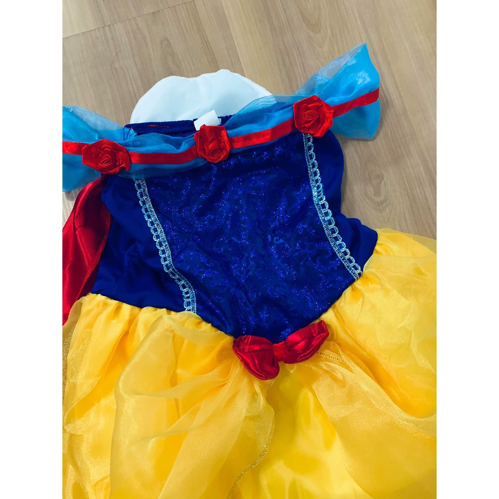 Roupa da branca de neve deals 1 ano