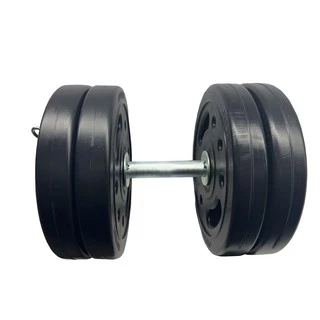 Kit 20 kg + 1 x barra oca 40 cm com presilhas