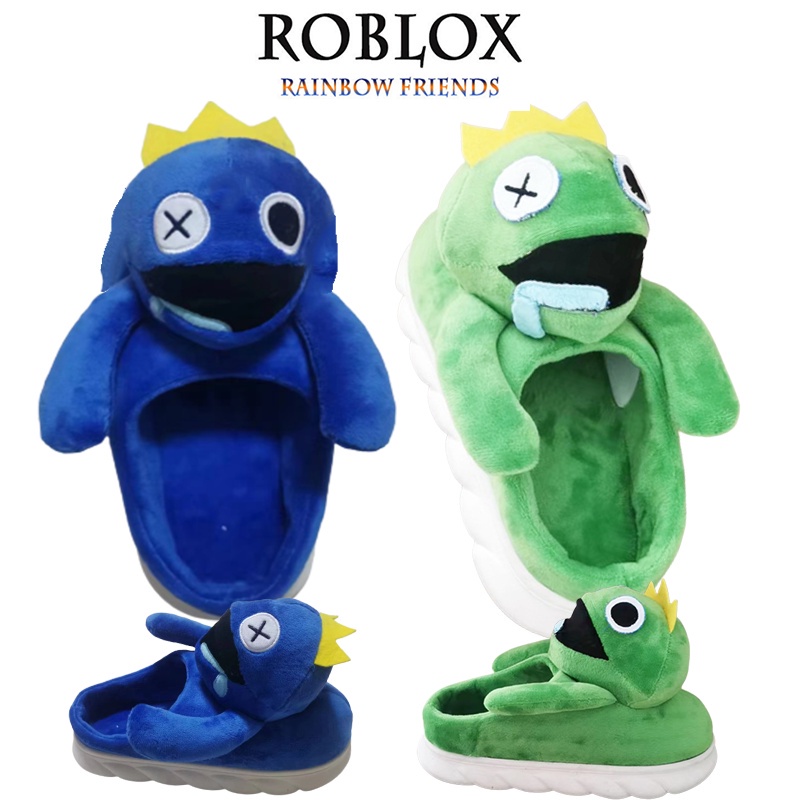 Roblox Rainbow Friends Baby Blue/green/yellow Pelúcia Toy Cute