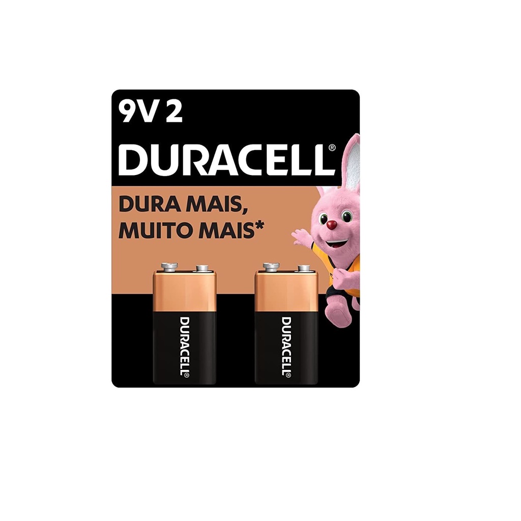 Bateria Duracell Alcalina 9V