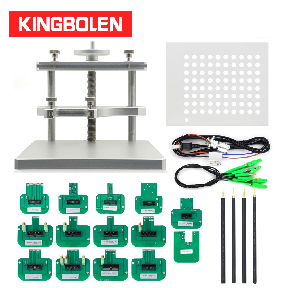 4 Penne Sonda LED Con Cavo Di Collegamento Per Ktag Kess V2 Fgtech BDM100 – Sonde In Acciaio Inox Per Diagnostica Auto