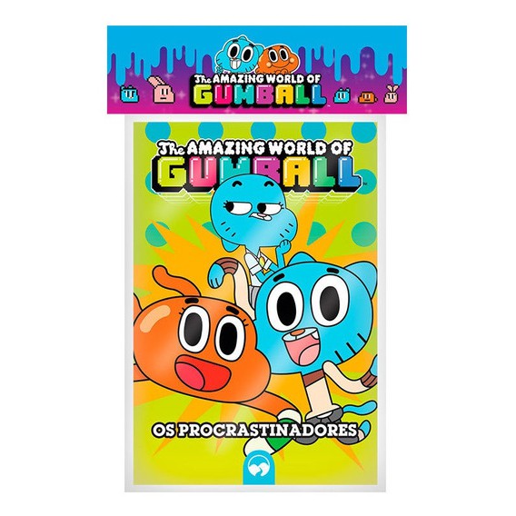 Toalha Gumball personagem personalizada com nome