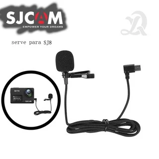 Microfone Externo De Sjcam Sj10 Sj9 Sj8 Air Plus Pro Type-c Original
