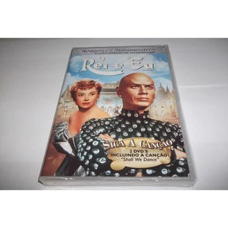 Dvd Duplo - O Rei e Eu - 1956 - Yul Brynner - Deborah Kerr - Dublado - Lacrado