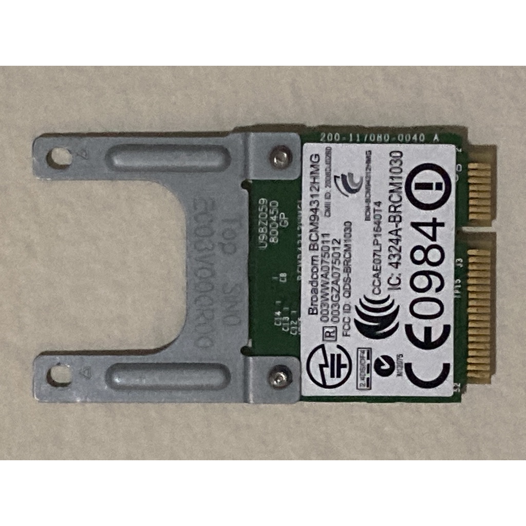 Placa Wireless Broadcom BCM94312HMG - dispositivo interno para notebook ...