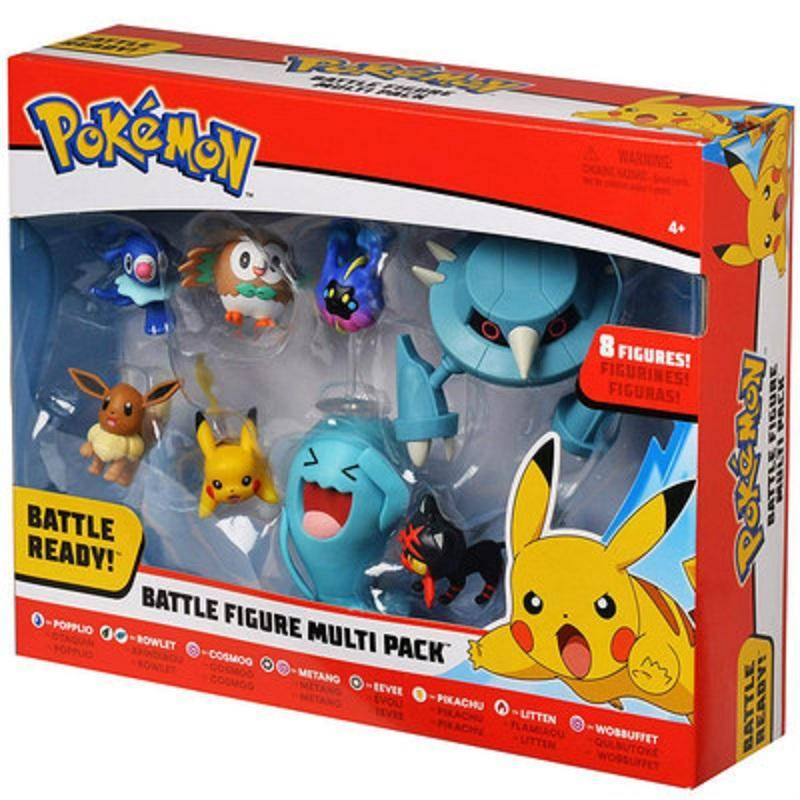 Animes Pokémon Kit 144pçs Coleção de Brinquedos 2-3cm em Promoção