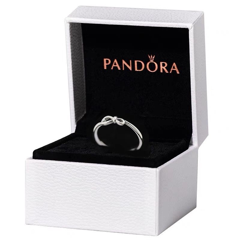 Anel Pandora 925 Prata Infinito Mulher De Amor De Noivado Moda Joias