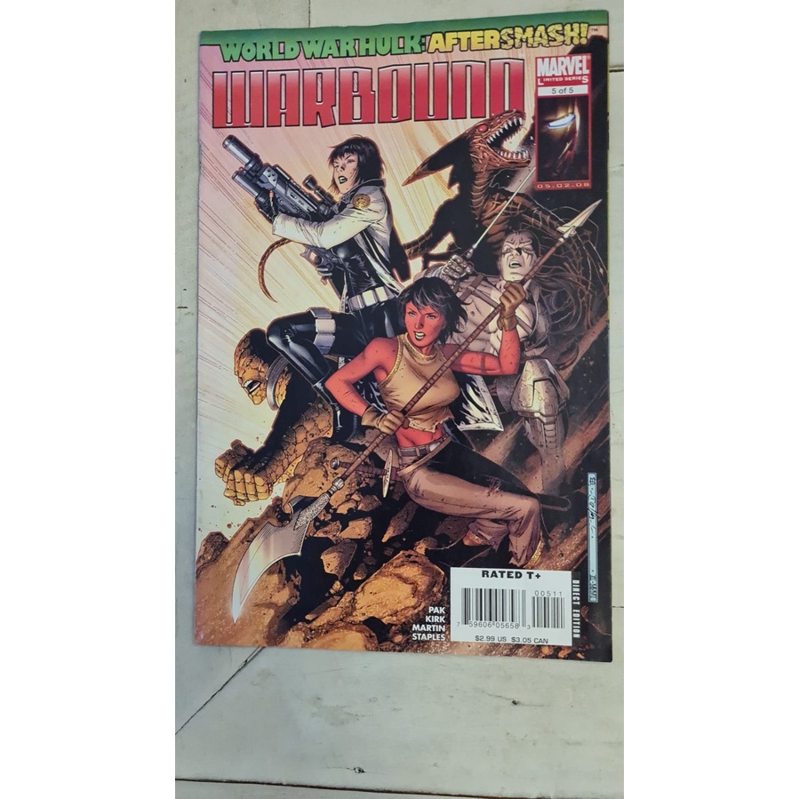 World War Hulk Aftersmash: Warbound #5/5 - Guerra Mundial Marvel Hulk