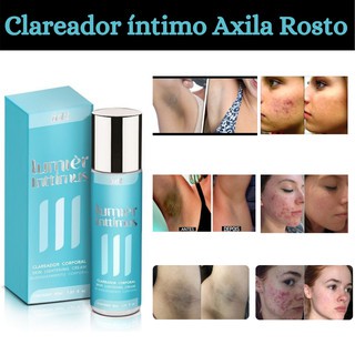 Lumier Inttimus Clareador Corporal Virilha, Axila Corpo Buso