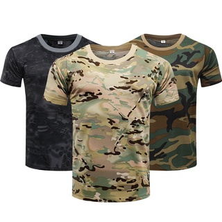 Camisa Army Jungle Stretch - Camo Green - Linhas de Vestuário