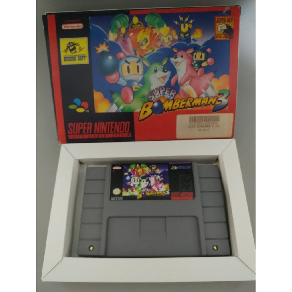 Super Bomberman 3 Super Nintendo SNES Video Game 