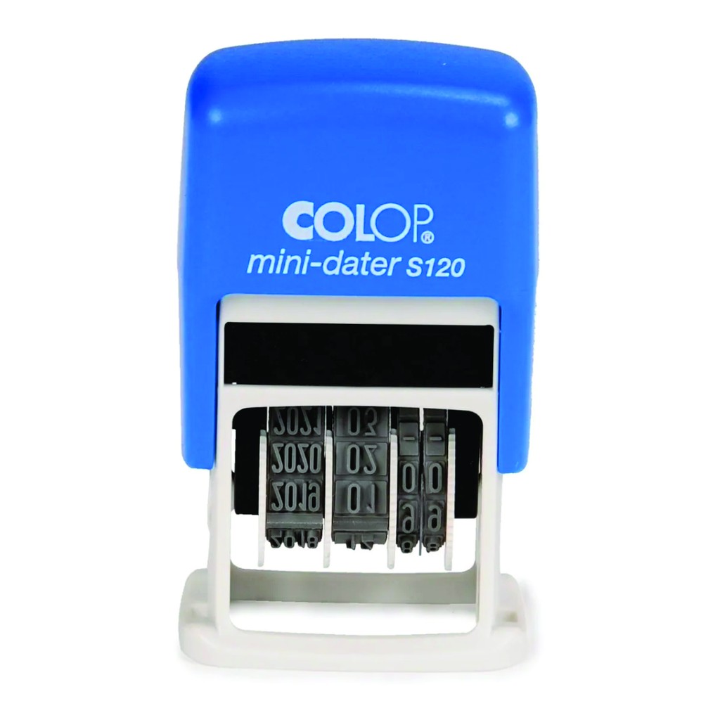 Carimbo Datador Automatico Colop S-120 - Com Data Até 2028 | Shopee Brasil