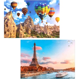 Puzzle Quebra-cabeça Paris Torre Eiffel - 1000 Peças - Toyster
