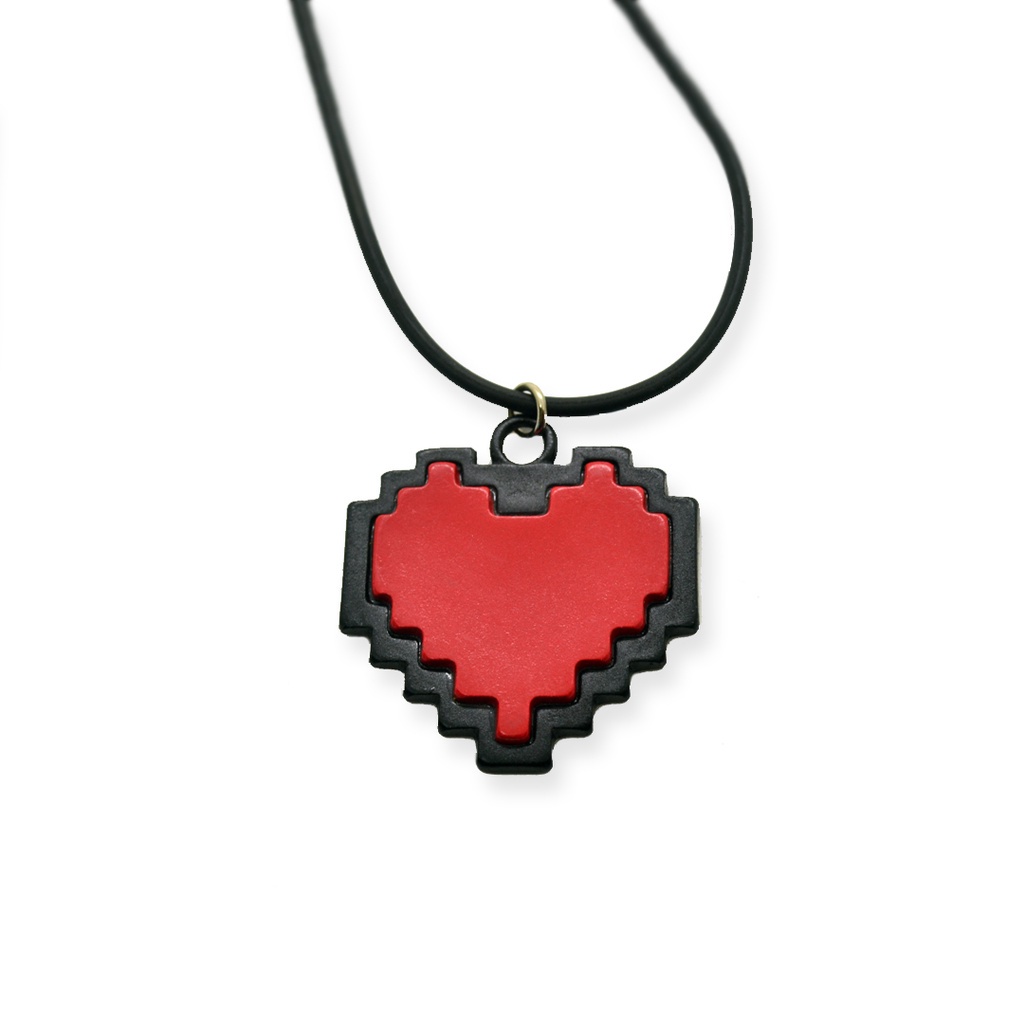 Colar Personalizado No Jogo Undertale Unissex Coração Vermelho Cosplay Frisk Exclusivo Papiro Sans Frisk Bravura Amor Produtos Nerd Presente Criativo Cosplay