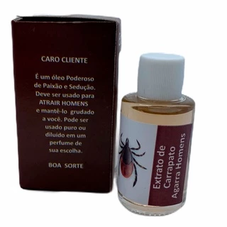 Extrato de Carrapato Óleo de Carrapato Perfume agarra homem