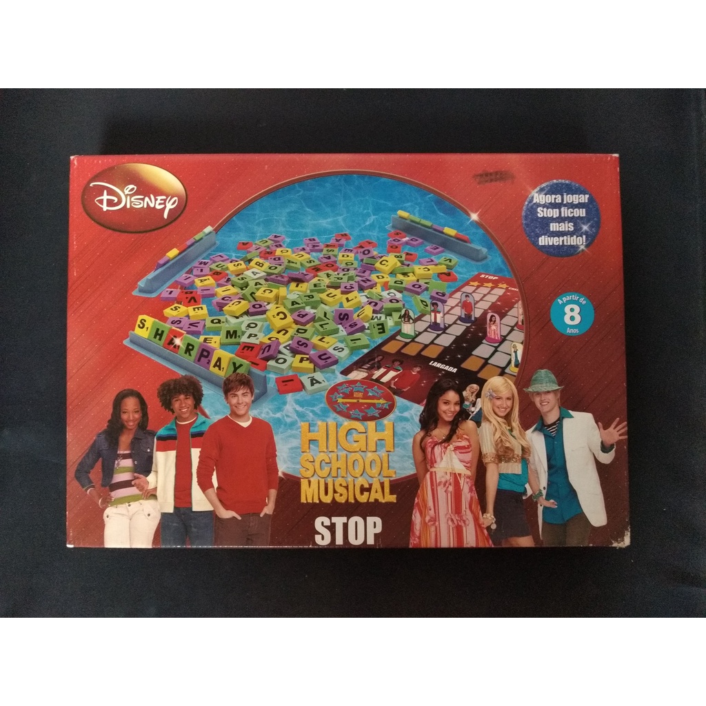 Jogo de Tabuleiro Stop High School Musical – Disney | Shopee Brasil