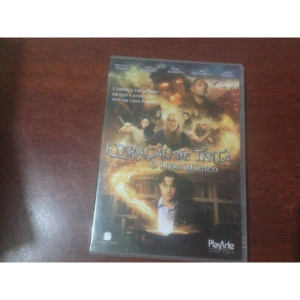 Dvd Coração De Tinta O Livro Mágico desapego Shopee Brasil