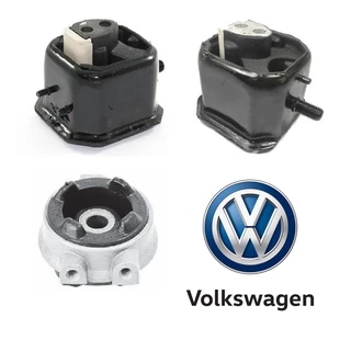 Kit 3 Coxim Calço Motor Cambio Gol Parati Mi At 1.0 G2 G3 G4 8/16 Valvulas