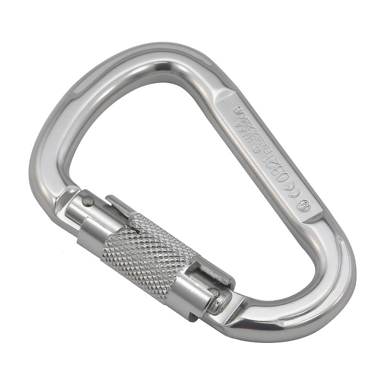 Mosquetao HMS Pera Automatico Twistlock 25kN NBR CE EN UIAA Usang ...