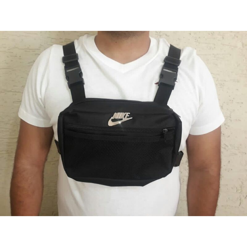 Pochete Shoulder Bag de Peito Fitness Caminhada Bike