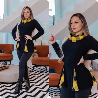 veste legging - vestido feminino - vestido manga longa
