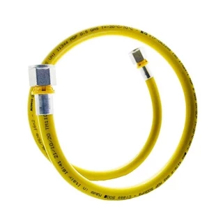 Kit Tubulação para Gás 5,00 Metros Conector Fixo Fêmea 16 mm