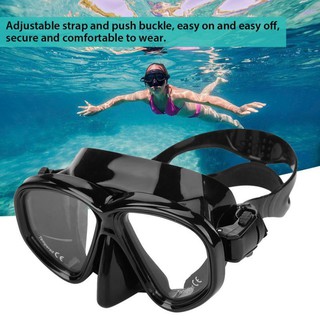 (Em Estoque) Máscara De Mergulho De Vidro Para Adultos Scuba